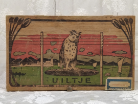 Oud sigarenkistje 'Uiltje' Kampen
