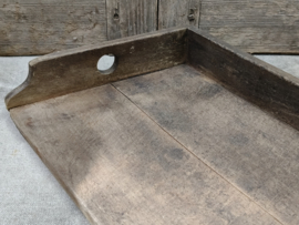 Oude schil plank