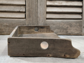Oude schil plank
