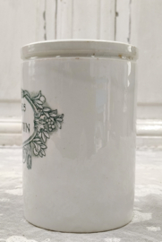 Oude Felix Potin confiture pot, klein