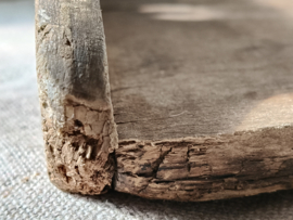 Oude schil plank