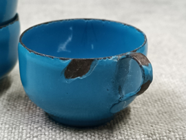 Oud kinder emaille theesetje VERKOCHT