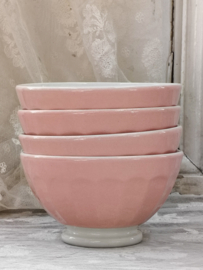 Vintage kom, zalmroze