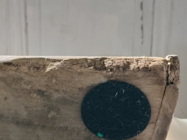 Oude schil plank
