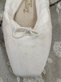 Witte ballet spitzen VERKOCHT