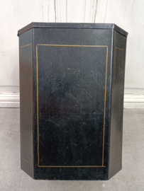 Oud voorraad blik/ console