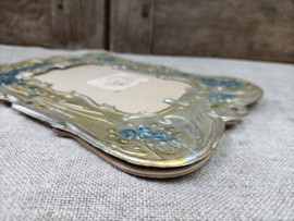 Oud aluminium fotolijstje VERKOCHT