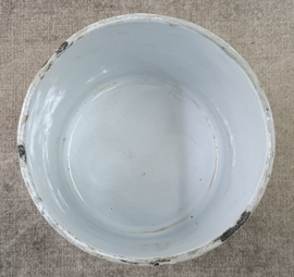 Oud emaille sucre pot VERKOCHT