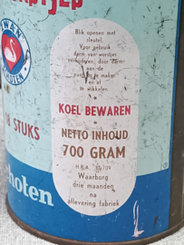 Oud blik Salami bierworstjes VERKOCHT