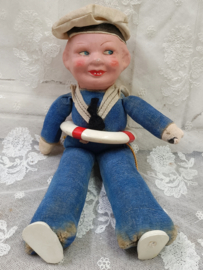 Oud matrozen popje VERKOCHT