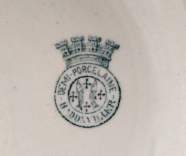 Oude Felix Potin confiture pot, groot