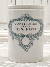Oude Felix Potin confiture pot, groot