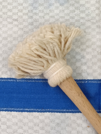 Oude kopjes afwasborstel