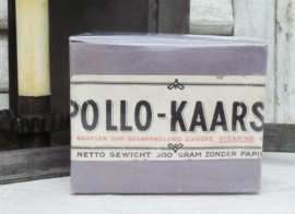 Oud doosje Apollo kaarsen VERKOCHT