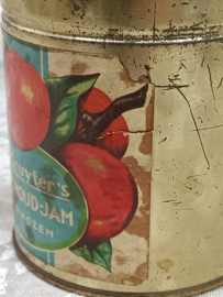 Oud blikje De Gruyter's jam