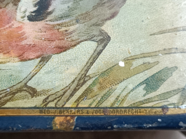 Oud blikje vogels VERKOCHT
