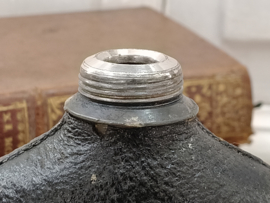Oude drank-, zakflacon/ heupfles
