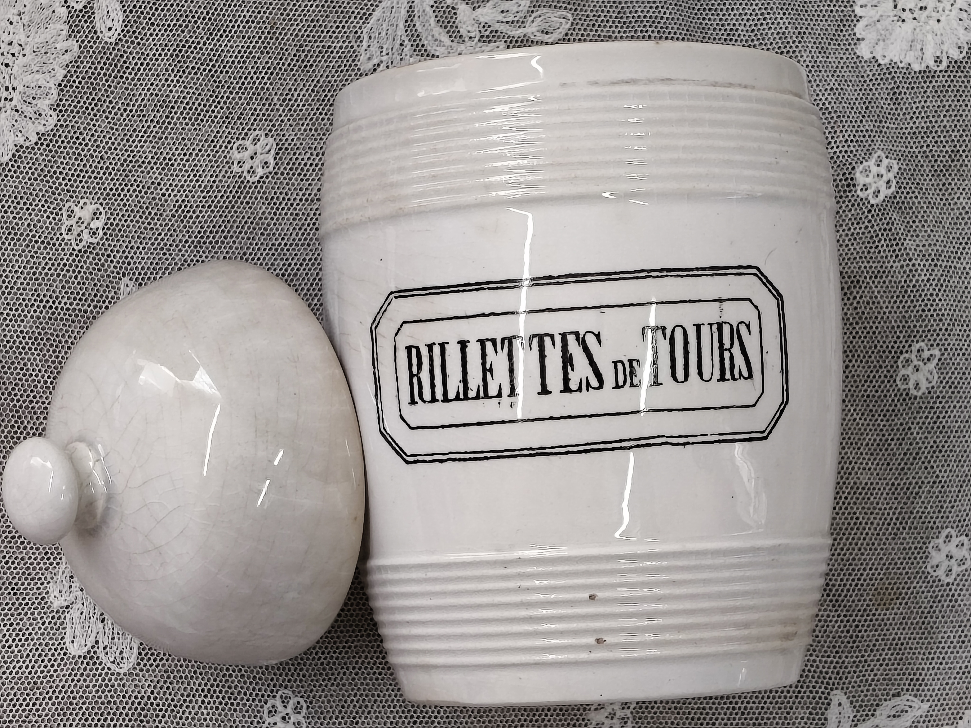 Oud potje Rilettes de Tours