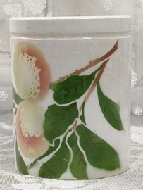 Oud Franse confiture pot, nectarine