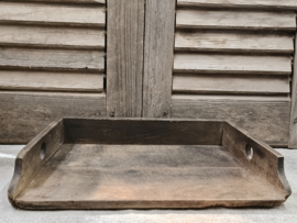 Oude schil plank