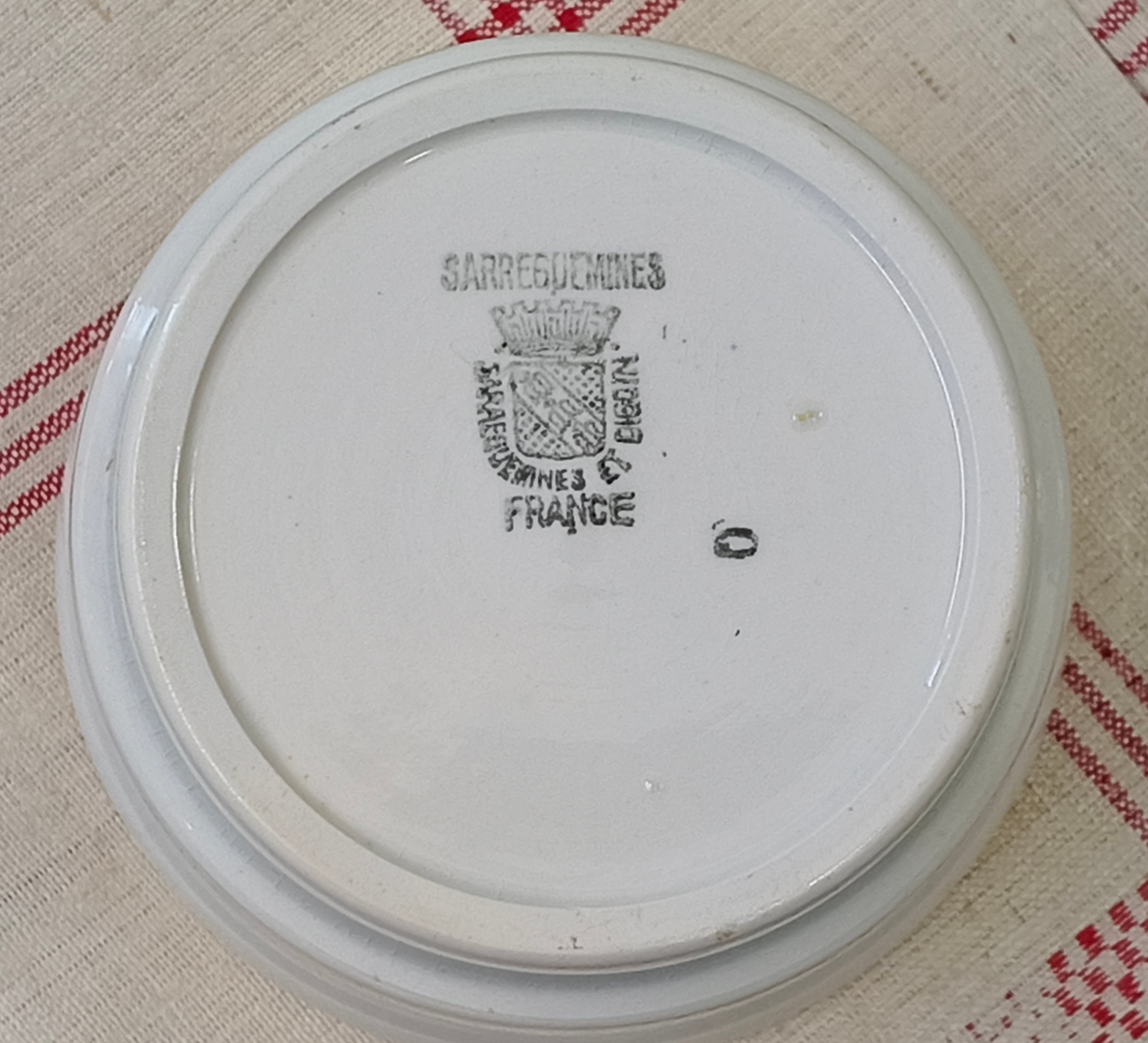 Oud Frans zeepbakjes