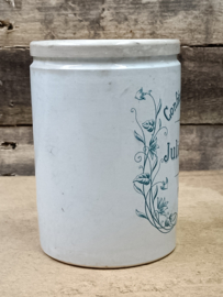 Oude Franse confiture pot 'Julien Damoy' VERKOCHT