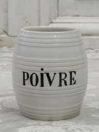 Oud voorraad potje Poivre