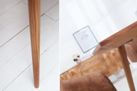 Massieve eettafel MYSTIC LIVING 200cm acacia naturel massief hout