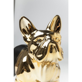 Spaarpot Bulldog Goud-Zwart