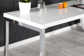 Designtafel WIT DESK 160x60cm hoogglans wit