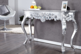 Elegante console VENICE 110 cm zilver barok design dressoir handgemaakt