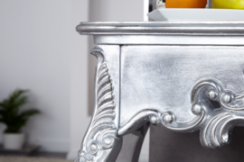 Elegante console VENICE 110 cm zilver barok design dressoir handgemaakt