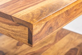 Massief kostbare houten salontafel GIANT 45 cm Sheesham Stone Finish