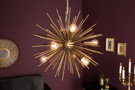 Elegante hanglamp SUNLIGHT 50cm gouden hanglamp