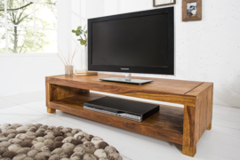 Massief design  salontafel / tv-bord 110 cm Sheesham