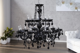 Hanglamp Model: Konings -  15 armen Zwart - 1282