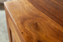 Handgemaakte bijzettafels set van 3 MONSOON 45 cm Sheesham hout