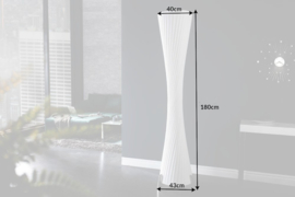 Moderne design vloerlamp LONG XXL 180cm witte vloerlamp