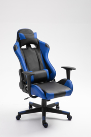 Gamingstoel Donkerblauw/zwart