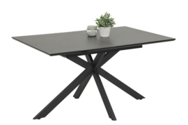 Uitschuifbare EETTAFEL Keramische look/antraciet 140>180