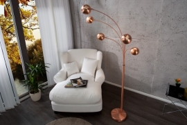 Vloerlamp model: Five Lights - Copper - 22976