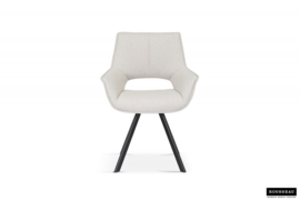 Elegante Eetkamer Stoel Irmi STOF BEIGE