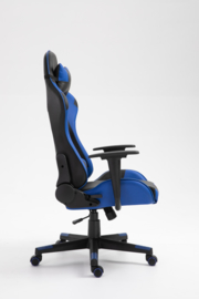 Gamingstoel Donkerblauw/zwart