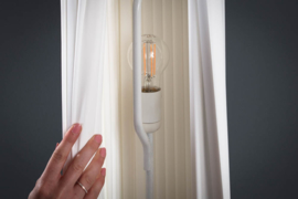 Vloerlamp Model: Paris  Wit  160cm