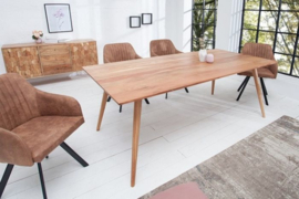 Massieve eettafel MYSTIC LIVING 200cm acacia naturel massief hout