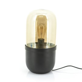 Maverick table lamp - black - Glass 43cm