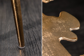 Salontafel 57 cm goud in een filigraan bladmotief