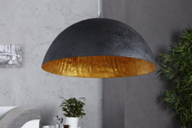 Elegante design hanglamp GLOW 50cm zwart goud hanglamp