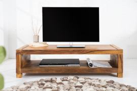 Massief design  salontafel / tv-bord 110 cm Sheesham