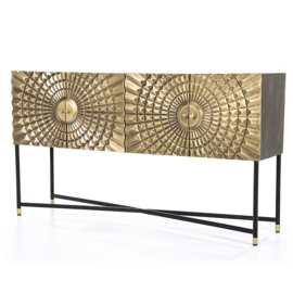 Dressoir Noa Goud 4-drs. 160cm